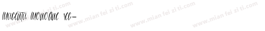 Magenta Monoline Reg字体转换